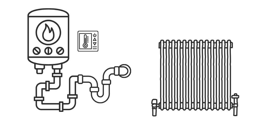 Wet central heating systems